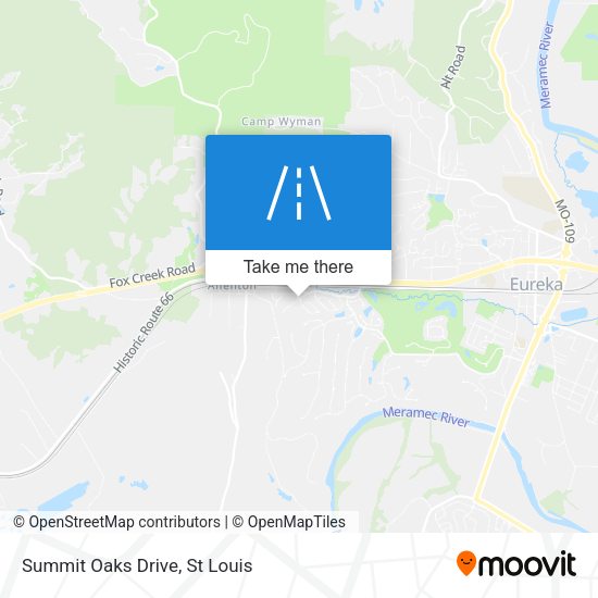 Summit Oaks Drive map