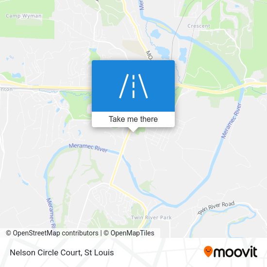 Mapa de Nelson Circle Court