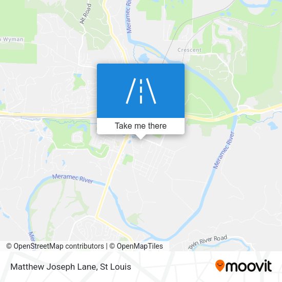 Mapa de Matthew Joseph Lane
