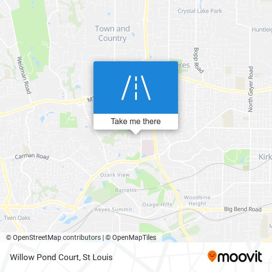Mapa de Willow Pond Court