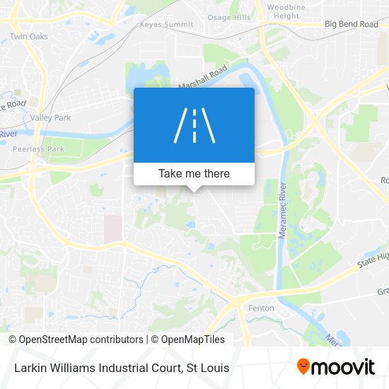 Larkin Williams Industrial Court map