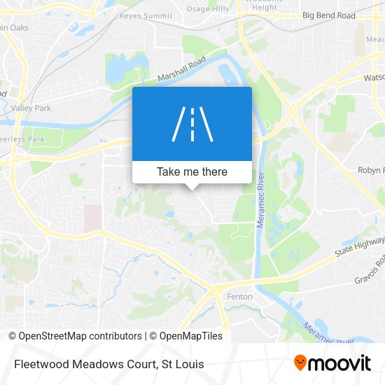 Fleetwood Meadows Court map