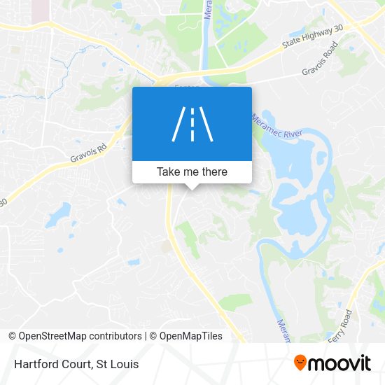 Mapa de Hartford Court