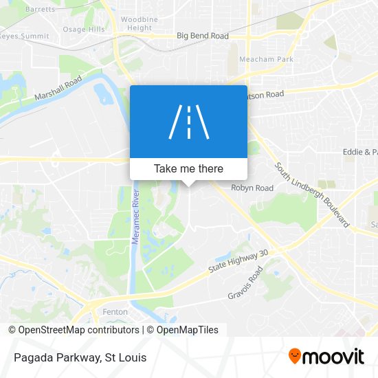 Mapa de Pagada Parkway