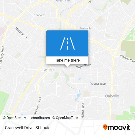 Mapa de Gracewell Drive