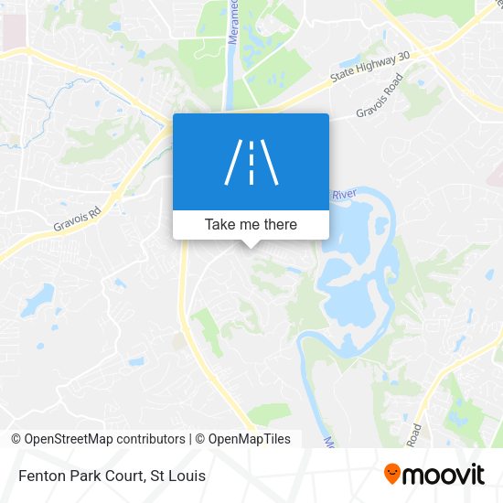 Fenton Park Court map
