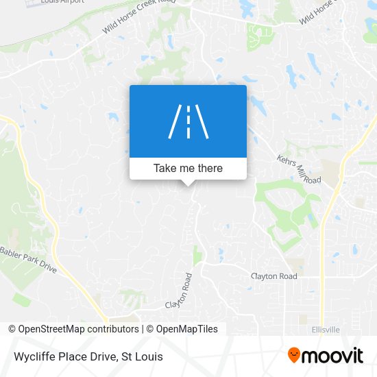 Wycliffe Place Drive map