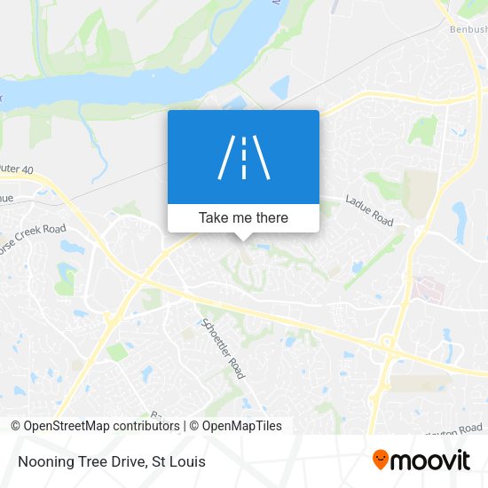 Mapa de Nooning Tree Drive