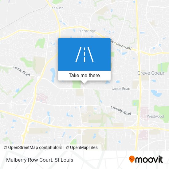 Mapa de Mulberry Row Court