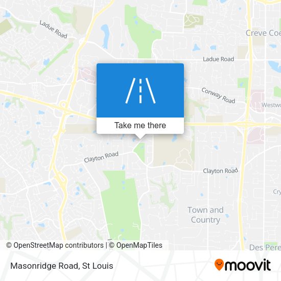 Mapa de Masonridge Road