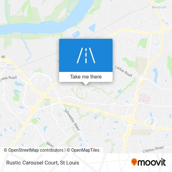 Rustic Carousel Court map