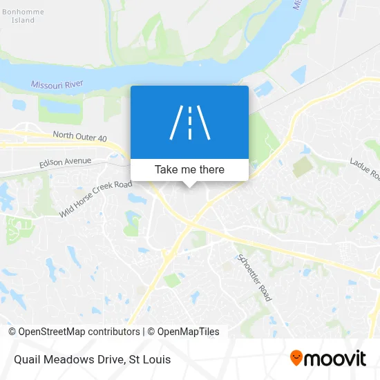 Quail Meadows Drive map