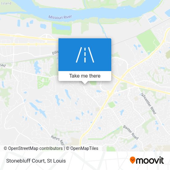 Stonebluff Court map