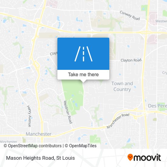 Mason Heights Road map