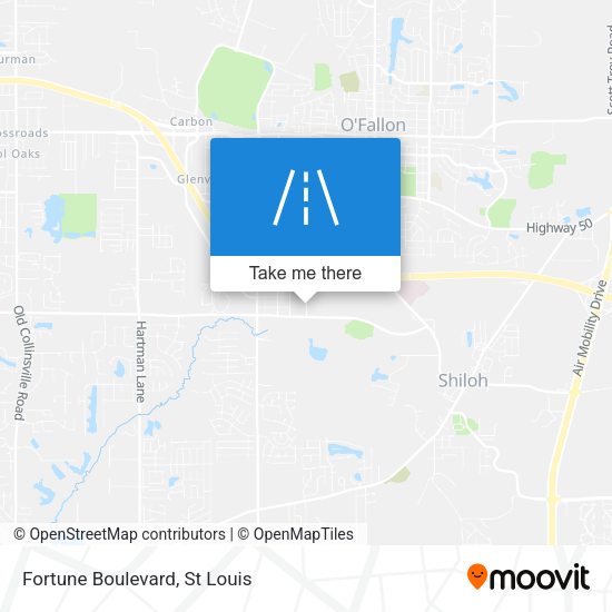 Fortune Boulevard map