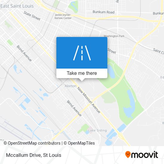 Mapa de Mccallum Drive
