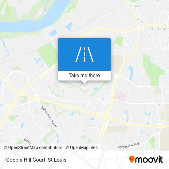 Cobble Hill Court map