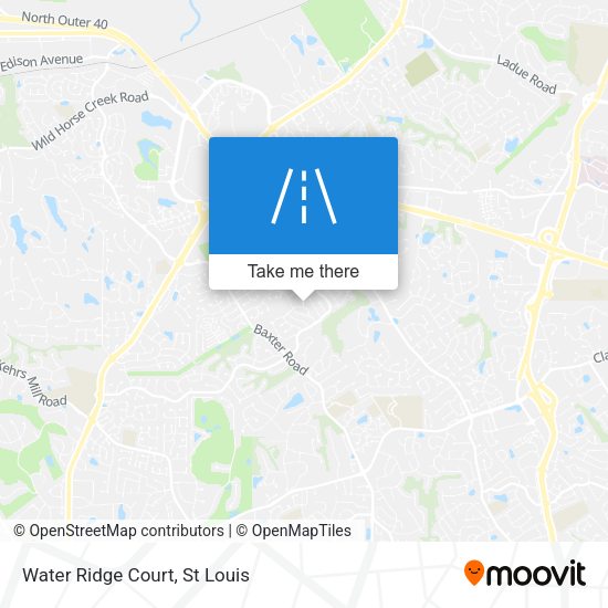 Water Ridge Court map