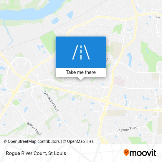 Mapa de Rogue River Court