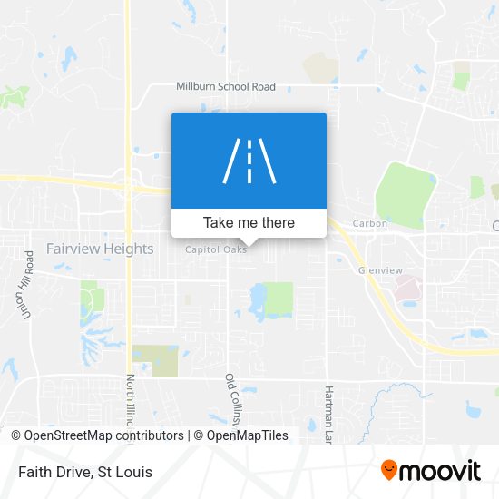 Mapa de Faith Drive