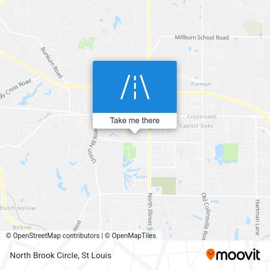 Mapa de North Brook Circle