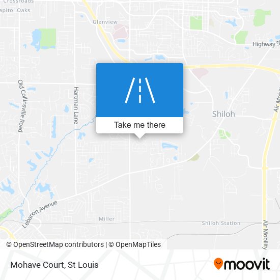 Mohave Court map