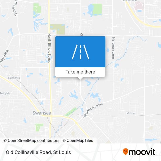 Mapa de Old Collinsville Road
