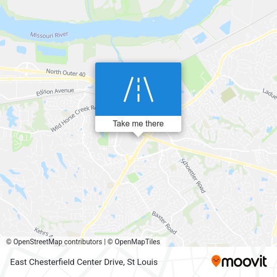 East Chesterfield Center Drive map