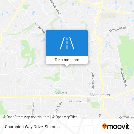 Mapa de Champion Way Drive
