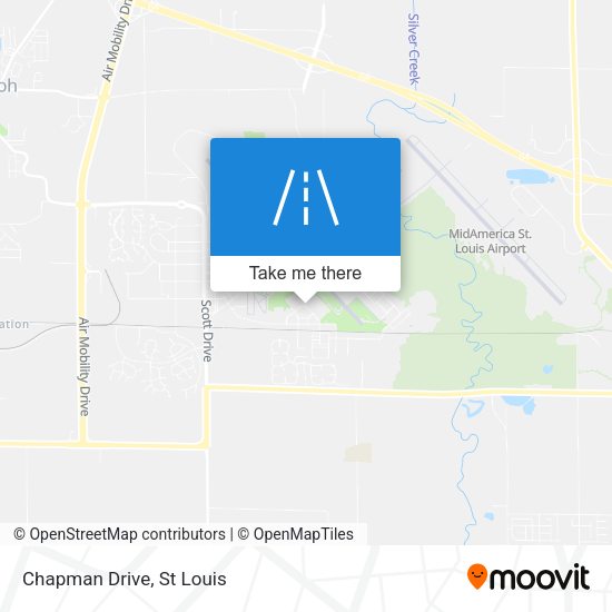 Mapa de Chapman Drive