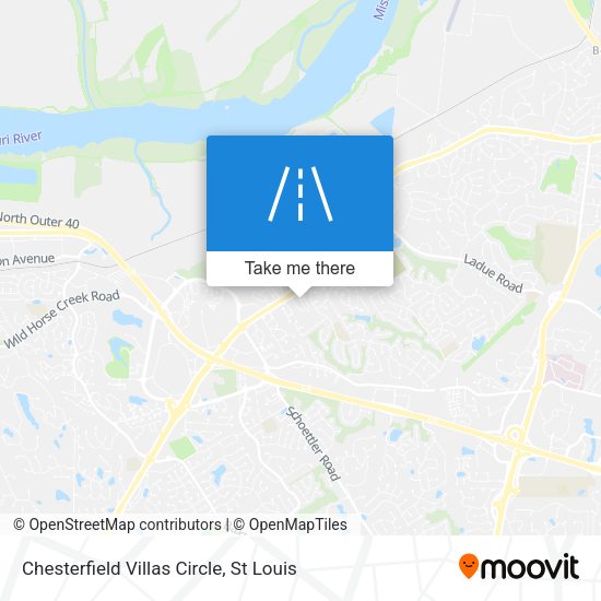 Chesterfield Villas Circle map