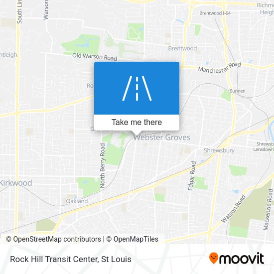 Rock Hill Transit Center map