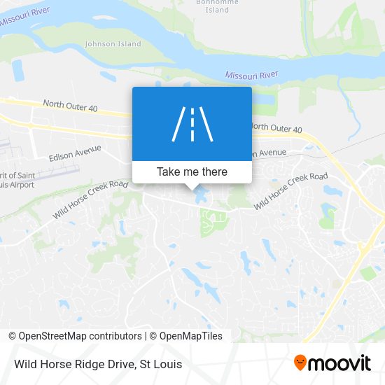 Wild Horse Ridge Drive map