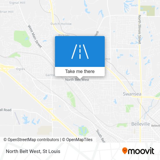 Mapa de North Belt West