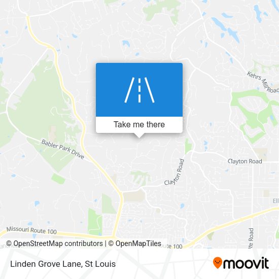 Mapa de Linden Grove Lane