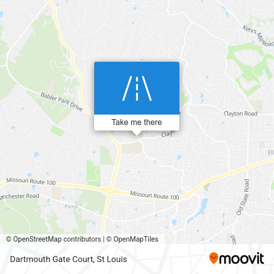 Mapa de Dartmouth Gate Court