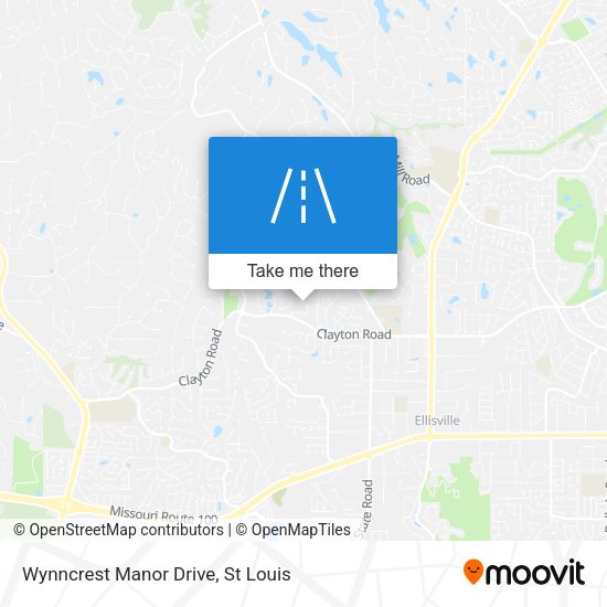 Wynncrest Manor Drive map