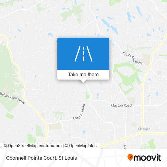 Oconnell Pointe Court map
