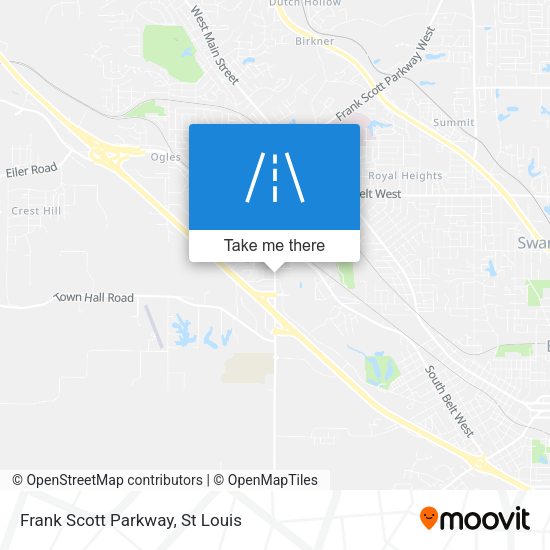 Mapa de Frank Scott Parkway