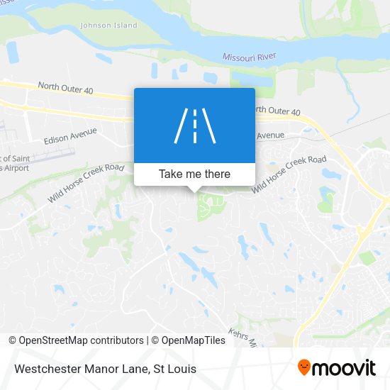 Westchester Manor Lane map