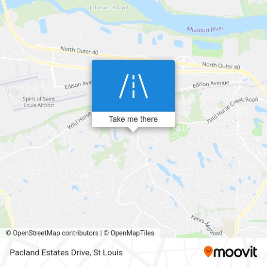 Pacland Estates Drive map