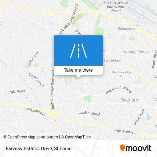 Farview Estates Drive map