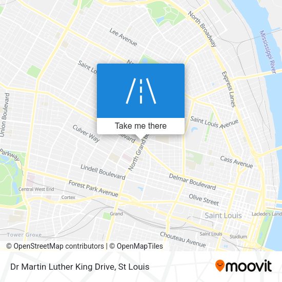 Mapa de Dr Martin Luther King Drive