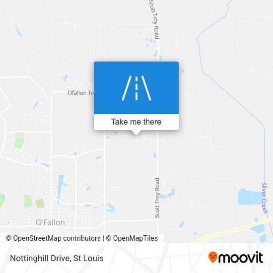 Nottinghill Drive map