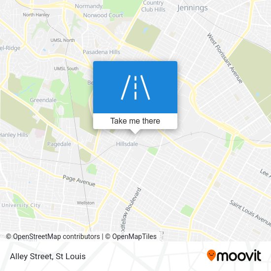 Mapa de Alley Street