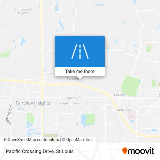 Mapa de Pacific Crossing Drive