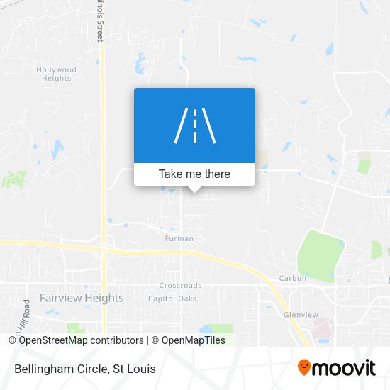 Mapa de Bellingham Circle