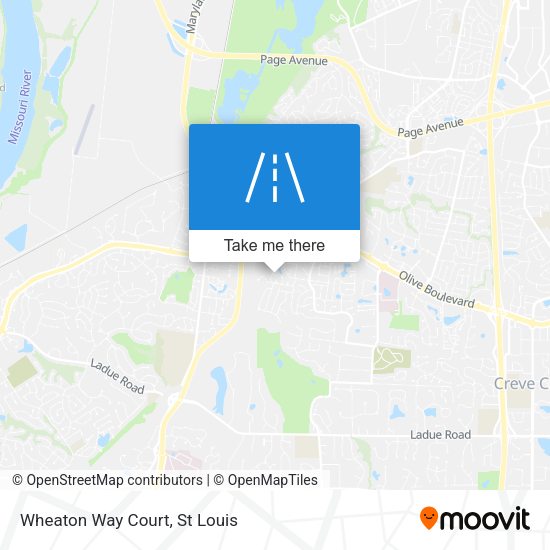 Mapa de Wheaton Way Court
