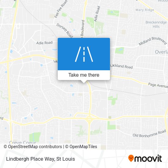 Mapa de Lindbergh Place Way