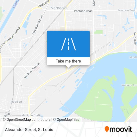 Alexander Street map